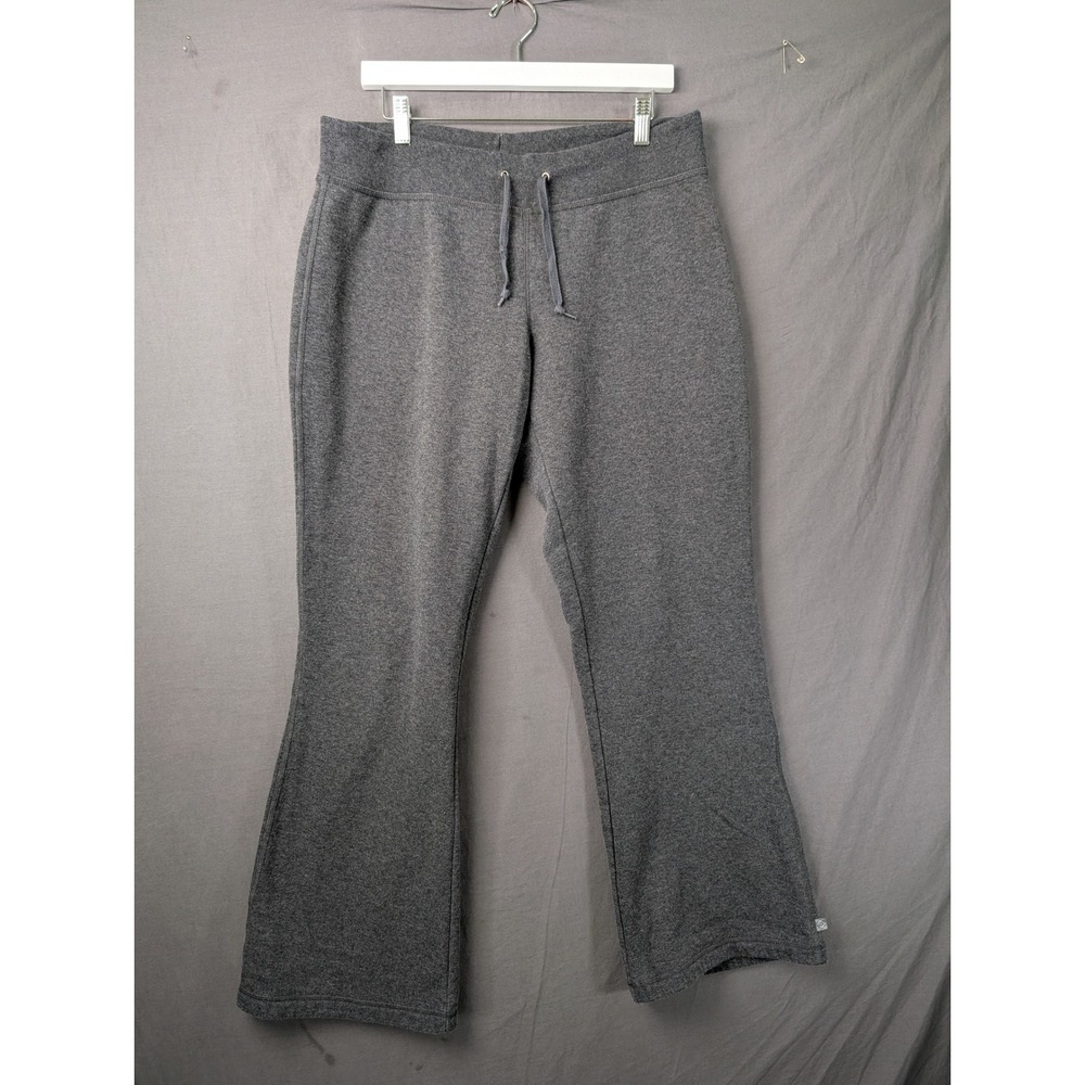 C9 by Champion Womens Gray Flare Leg Sweatpants Lounge Pants Size L
